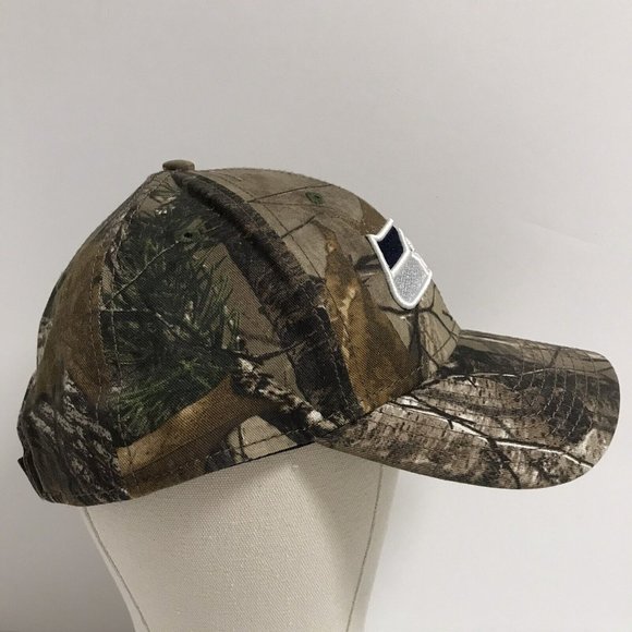 Seattle Seahawks Tree Camouflage Adjustable Hat - Picture 2 of 7
